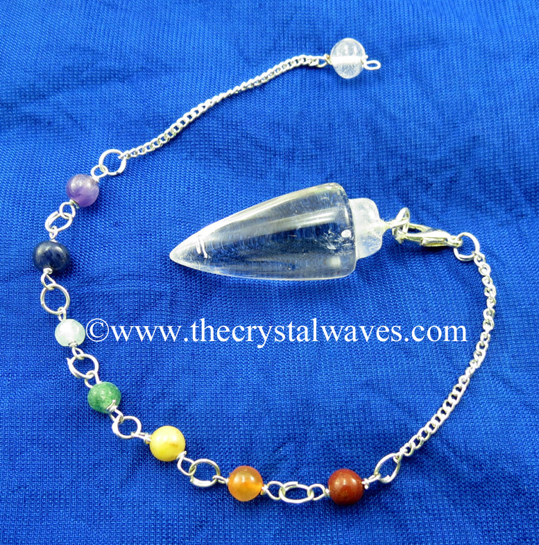 Smooth Pendulums With Chakra Beads Chain