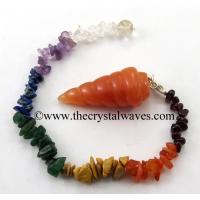Pendulums With Chakra Chips Chain