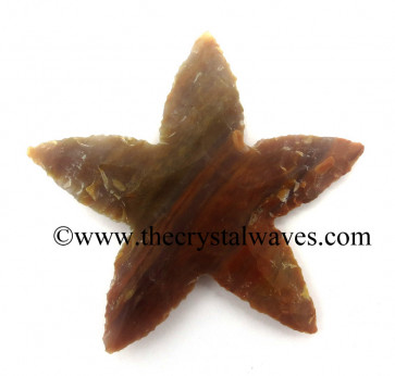 Agate Star Fish Shape Arrowhead