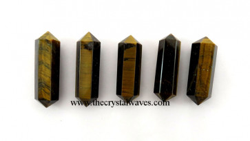 Tiger Eye Agate 1" - 1.50" Double Terminated Pencil