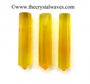 Yellow Chalcedony 1.5 - 2" Pencil 