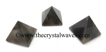 Grey Khyaldar Agate 55 mm + pyramid