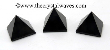 Black Obsidian 55 mm + pyramid