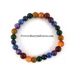 Round Beads Chakra Bracelet