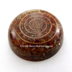 Carnelian Orgone Dome / Paper Weight