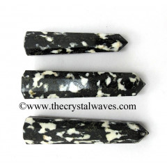 Black & White Tourmaline 1.5 to 2 Inch Pencil 6 to 8 Facets