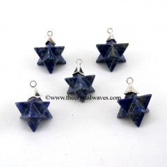 Lapis Lazuli  Merkaba / Star  Pendant