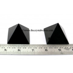 Black Agate  35 - 55 mm wholesale pyramid