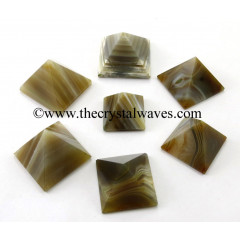 Lace Agate 23 - 28 mm pyramid