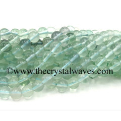 Green Fluorite Round Beads
