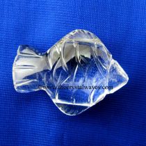 Wholesale Crystal Quartz / Sfatik Hand Carved Fish 