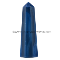 Blue Agate Pencil Points 3"+ Inch
