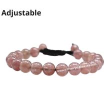 crystal-beads-bracelet-gemstone-strawberry-quartz-bracelet