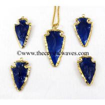 blue-arrowhead-diy-blue-pendant-necklace-jewelry