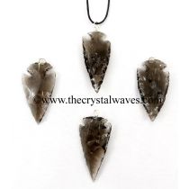 smoky-obsidian-arrowhead-diy-smoky-obsidian-pendant-necklace-jewelry