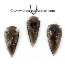 smoky-obsidian-arrowhead-diy-smoky-obsidian-pendant-necklace-jewelry