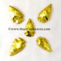 gold-plated-arrowhead-diy-agate-pendant-necklace-jewelry