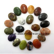 Mix Assorted Gemstones Oval Cabochon