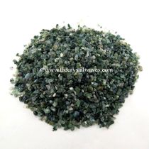 Moss Agate Undrilled Chips 
