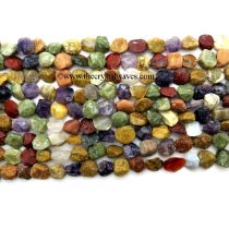 Multi-Color Hand Knapped Coin Nuggets