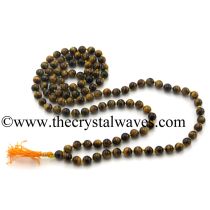 Tiger Eye Agate Knotted Jap Mala