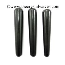 Black Agate Smooth Massage Wands