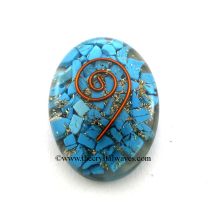 Turquoise  Orgone Oval Cabochon