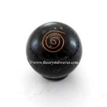 Black Tourmaline Orgone Ball / Sphere