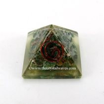 Green Aventurine Small Orgone Pyramid