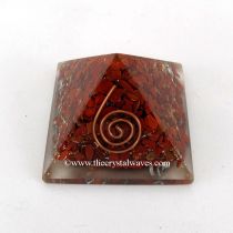 Red Jasper Orgone Pyramid 