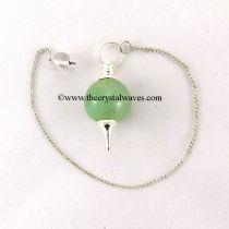 Green Aventurine  Round Pendulum