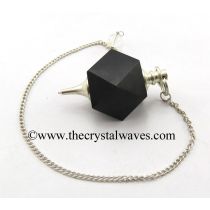 Black Agate Hexagonal Pendulum