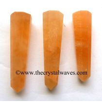 Orange Selenite 1.5 to 2 Inch Pencil 6 to 8 Facets