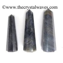 Blue Aventurine 2&quot; to 3&quot; Pencil 6 to 8 Facets