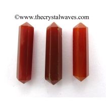 Red Chalcedony 1 - 1.50&quot; Double Terminated Pencil