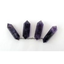 Amethyst A Grade 1.50 - 2&quot; Double Terminated Pencil
