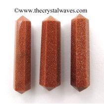 Red Goldstone 3&quot; + Double Terminated Pencil