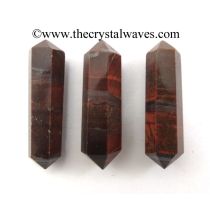Red Tiger Eye Agate 1 - 1.50&quot; Double Terminated Pencil