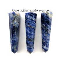 Sodalite 1.5 to 2 Inch Pencil 6 to 8 Facets