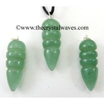 Green Aventurine Egyptian Style Pendulum Pendant