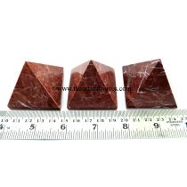 Red Jasper  35 - 55 mm wholesale pyramid