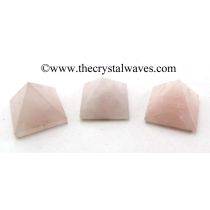 Rose Quartz Indian 15 - 25 mm pyramid