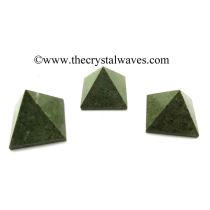 Grass Jasper Crystal pyramid