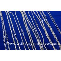 Mix Assorted Design Silver Chains For Pendants