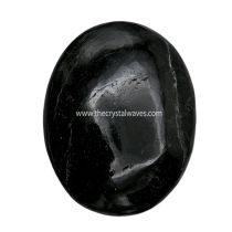 Black Tourmaline Natural Palmstone