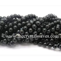 Black Banded Sulemani Agate 10 mm Round Beads