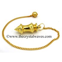 Metal Dowsing Pendulum Golden Style 11