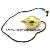 Metal Dowsing Pendulum Golden Style 38