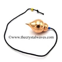 Metal Dowsing Pendulum Copper Style 38