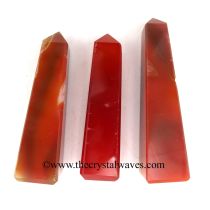 Red Banded Onyx Chalcedony 1 - 1.50" Tower